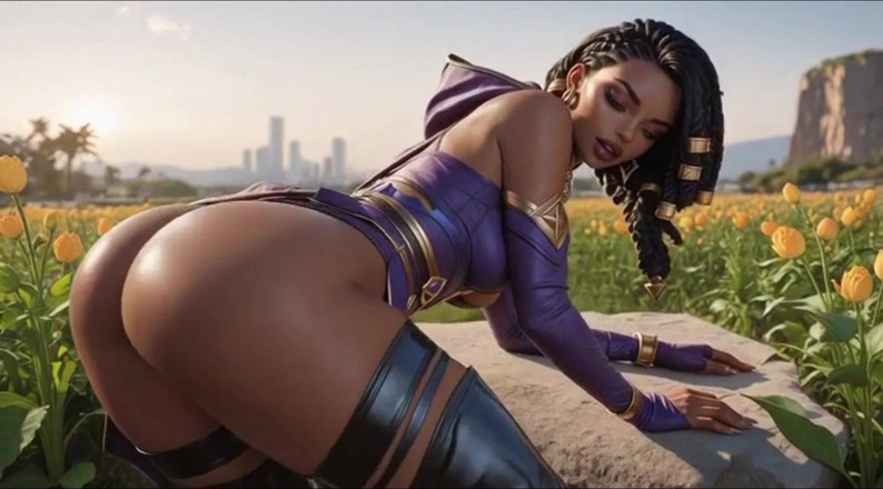 Ianimedia: Senna League of legends Compilation Hentai che spogliarello e grandi...