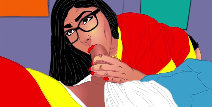 Back Alley Toonz: La apuesta de culo de burbuja perfecta de Mia y...