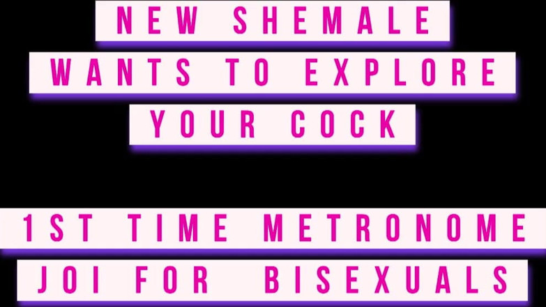 Shemale Domination: APENAS AUDIO - Jovem transsexual de 18 anos explora sexualidade com você...