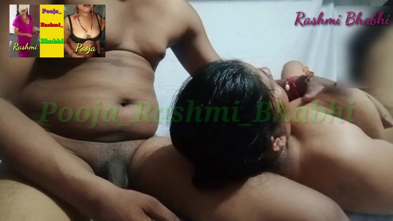 Pooja_Rashmi_Bhabhi: Rashmi Bhabhi Ka volle romantik mit Poojas Ehemann - dirtytalk