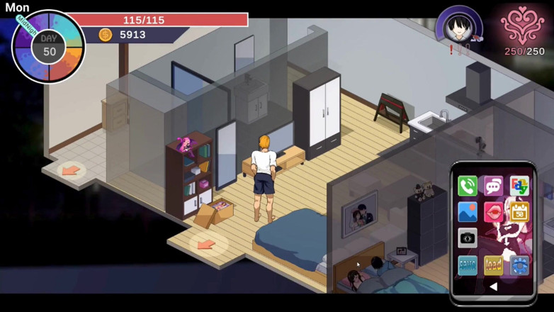 NSFWOtaku: Ntraholic - sama istri tetangga sendiri - game hentai