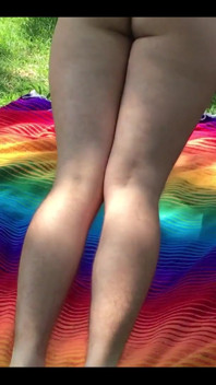 Nude Yoga with a Hairy Booty