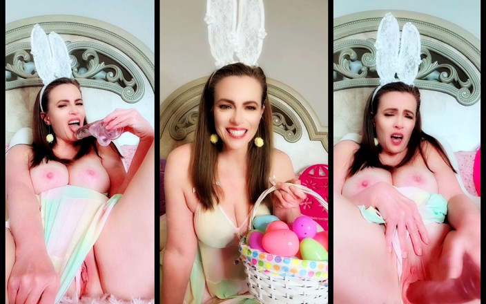 Nikki Nevada: Seksowny wielkanocny króliczek Nikki chce twojego ładunku - Stroke &amp; creampie My Pussy