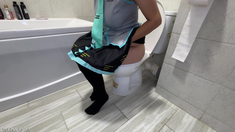 GassyKat: Щоденний туалет s2 серія 20: hastune miku