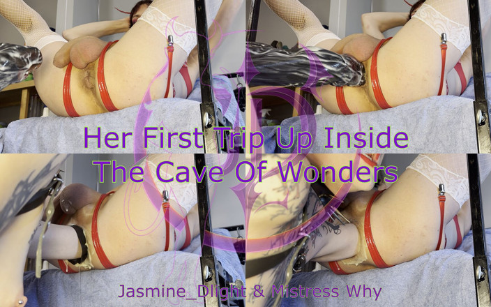 Jasmine Dlight - UK's most extreme anal porn star: Jasmine_dlight i kochanka Dlaczego - jej pierwsza podróż w jaskini cudów