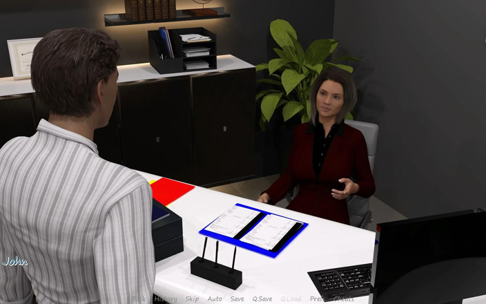 Adultgameplayvideos studio: La femme de mon demi-frère n ° 55 - John a fait sourire...