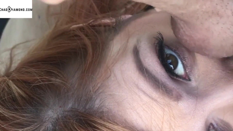 Chad Diamond: Sudut pandangan pertama telefon bimbit Lauren Phillips berkongkek &amp; cumswallow
