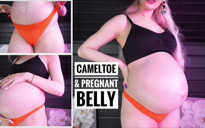 Kira Loster: Cameltoe &amp; Ventre de 9 mois de grossesse