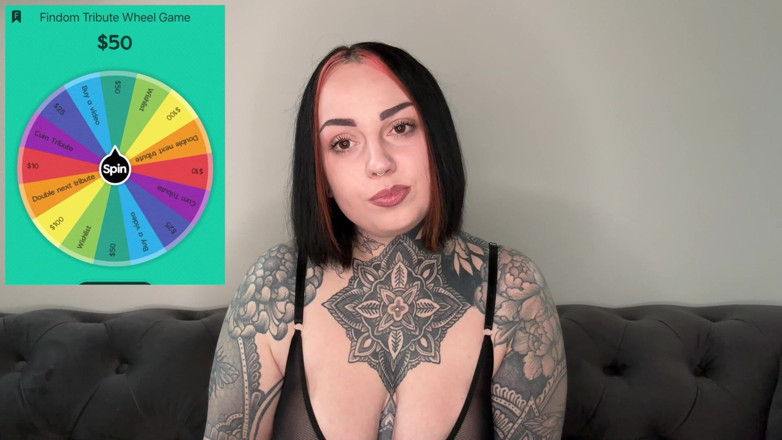 Miss Valentina: Findom Tribute Tekerlek Oyunu