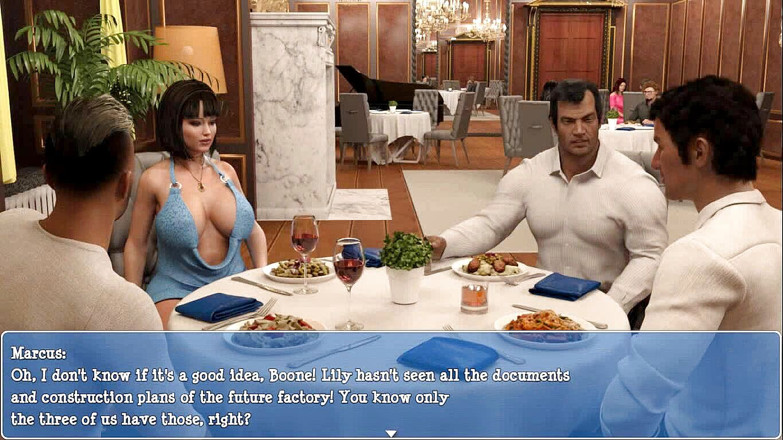 Dirty GamesXxX: Лілія з долини: домогосподарка на діловій вечері
