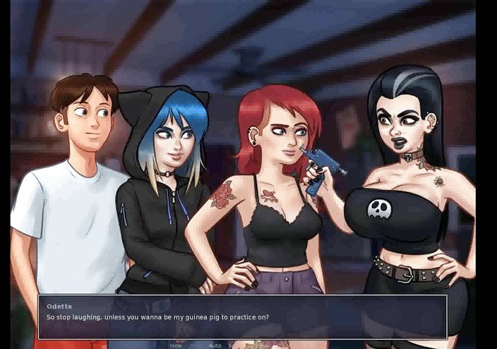 Dirty GamesXxX: Літня сага: романтична вечеря для двох дівчат, 138 серія