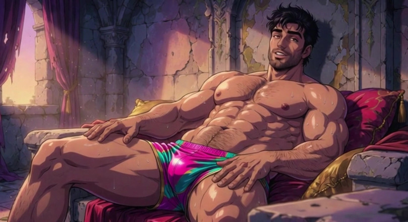 Erotic Man: Animasi audio dan hunk erotik