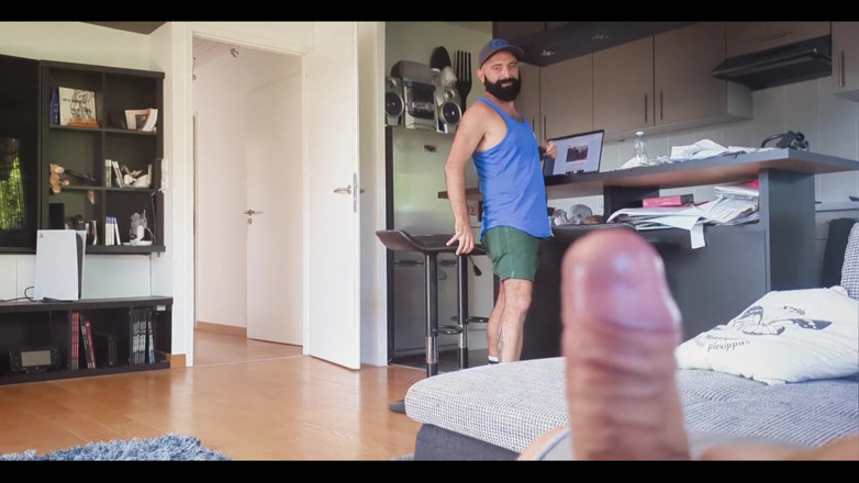 Carlos Verga: Carlos Verga et Adam Jones
