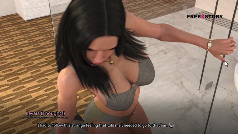3D Cartoon Porn: Adegan Tujuh Realms 1 - Leyala melancap di bilik mandi dengan memikirkan...