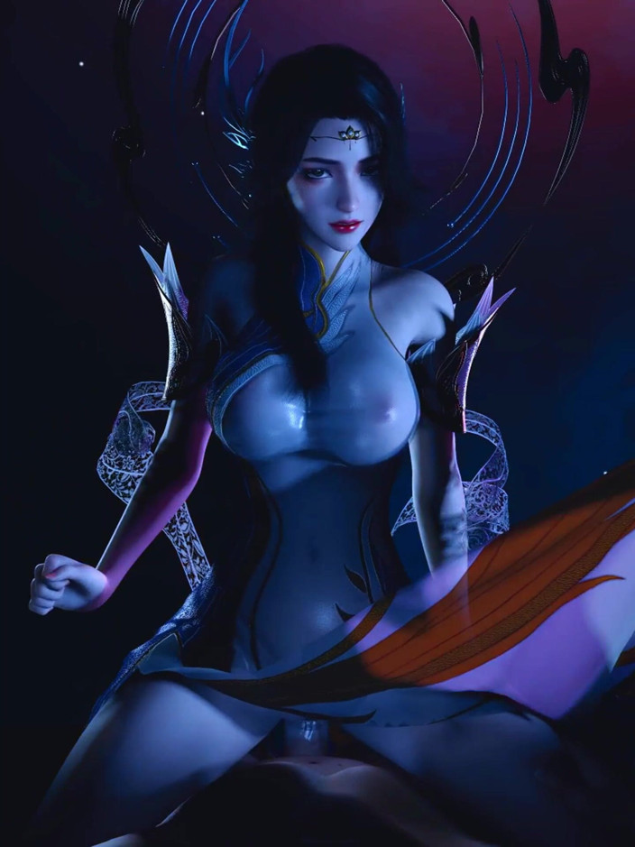 X Hentai: Goddess of the Pixel Realm: Lekuk pantat tanpa kursi - hentai...