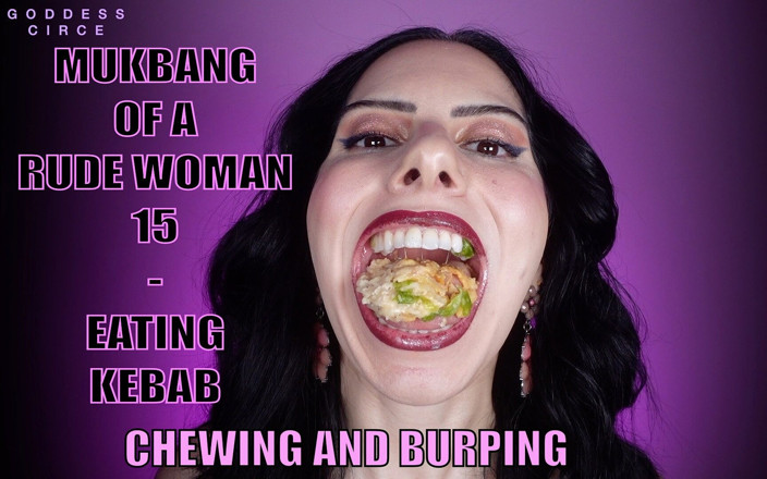 Goddess Circe: Mukbang 15 - mangiare Kebab - Scopata e sega