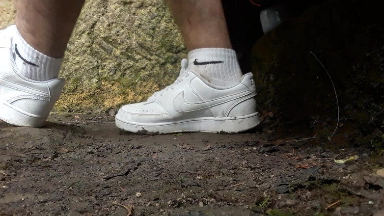 jerkofflover: Moje białe buty i skarpetki Nike