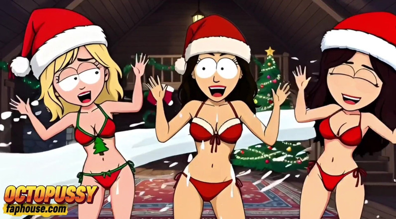 Octopussy Lovers Club: Seksfeestje met sletten in Camp Crystal Lake, cartoon