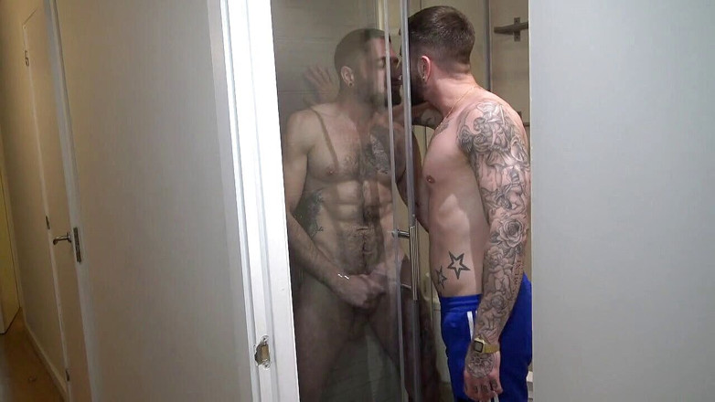 Gaybareback: Bairon Hell jebanie oklep Rico Vega