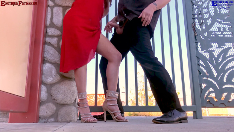 Erotique Fetish: Erotique Entertainment - rotes kleid im freien sperma duschen amateur Milka...