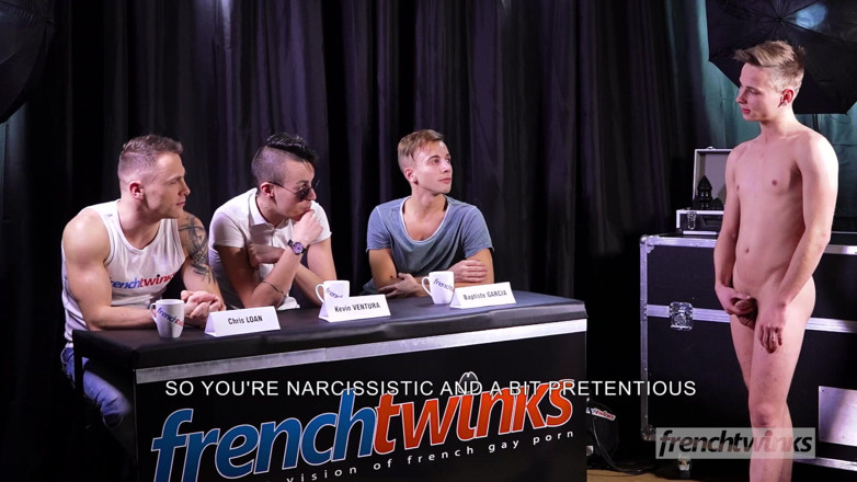 French twinks: L'audizione di Enzo Lemercier