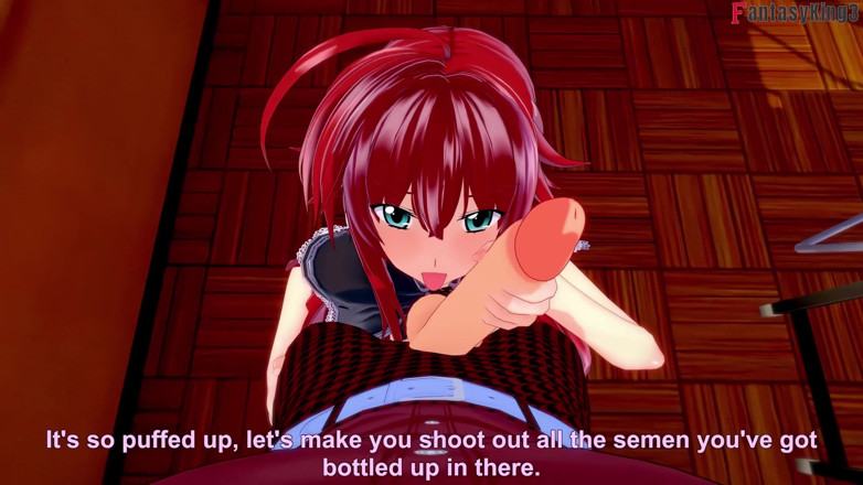Fantasy king: Rias Sex gremory în bibliotecă - Dxd Ntr Madness Series