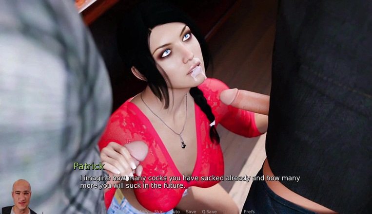 Porngame201: Anna ekscytujące uczucie # 15 - ssij dwa jednocześnie