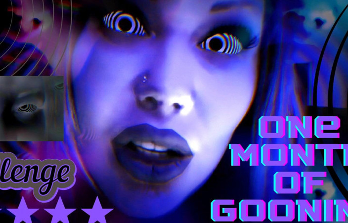 Goddess Misha Goldy: 30 jours de gooning spirale, edging et défi de refus -...