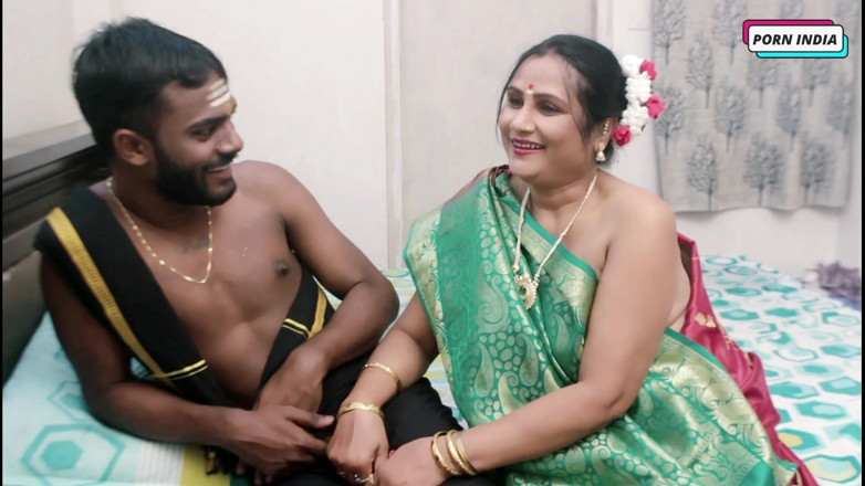 Porn India Studio: Frisch verheiratetes paar, heißer romantischer sex