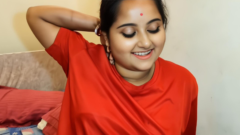 Raja puja: Geile bengalische bhabhi fickt ihren Devar in Delhi