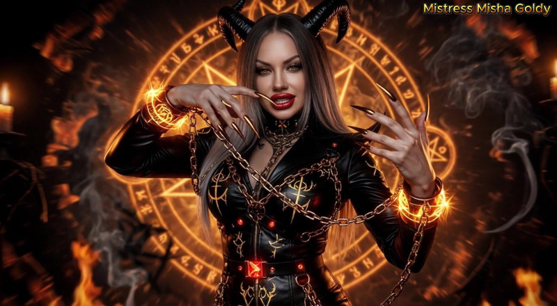 Goddess Misha Goldy: Sözlerim zihninden cehennemi oyacak