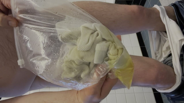 Beardedcummer: Thu thập nước tiểu - 20 phút nước chanh ngon ngọt!
