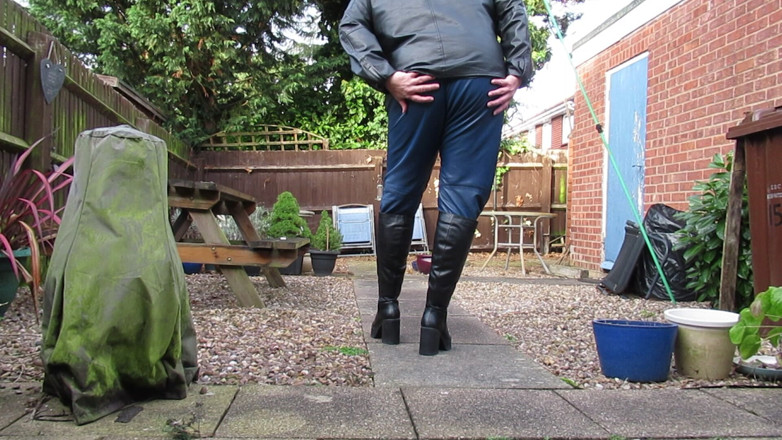 Leatherman63: Cuir bleu et noir