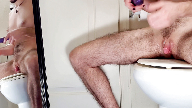 TboyCodyLee: (Full version) FTM boy double plugs and gapes his ass - 4K