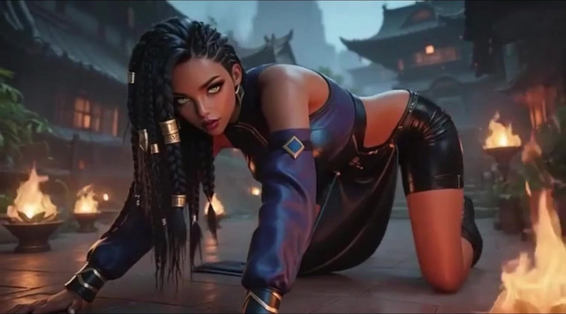 Ianimedia: Senna League of Legends Hentai Kompilacja Rozbiórki i Duże cycki...