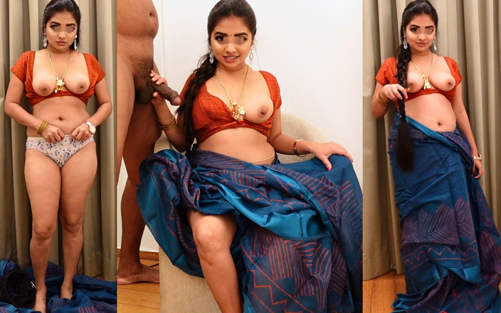 BustyBanu: Une bhabhi indienne sexy se fait baiser par son sari...