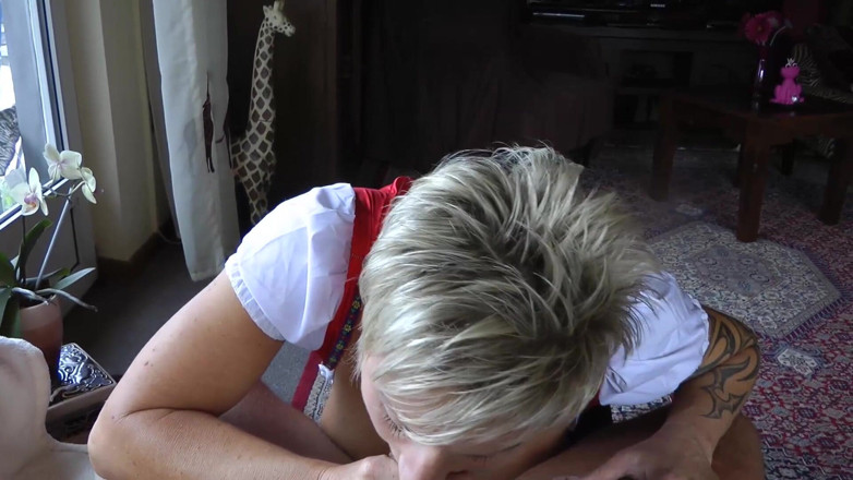 German amateur - 100% German hardcore videos: Cuplu matur care face sex pervers acasă