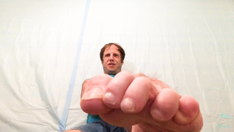 Adam Castle Solo: Psycho turns pansy into a foot bitch