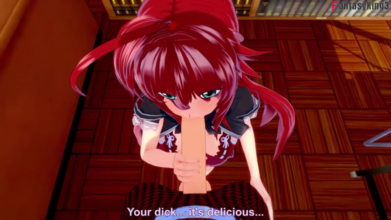 Fantasy king: Rias Gremory Sex w bibliotece - Dxd Ntr Madness Series