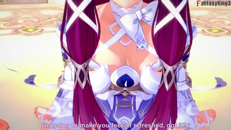Fantasy king: Минет Columbina - Genshin Impact
