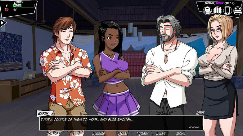 Dirty GamesXxX: Nafsu syurga: bercakap dengan Miss Georgia - ep. 14