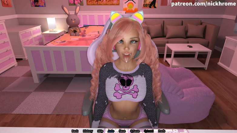 Visual Novels: Sexbot 43 - hete camshow