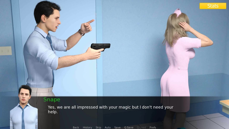 Dirty GamesXxX: Rosewater Manor: Sexo com enfermeira tesuda no hospital - Episódio 22