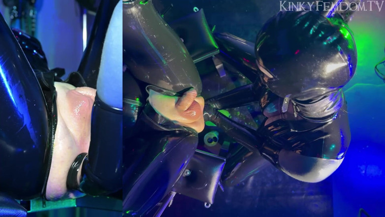 KinkyFemdomTV: Těžká gumová dvojitá fisting ptáka eye 1080p Ft Paní Lunatika