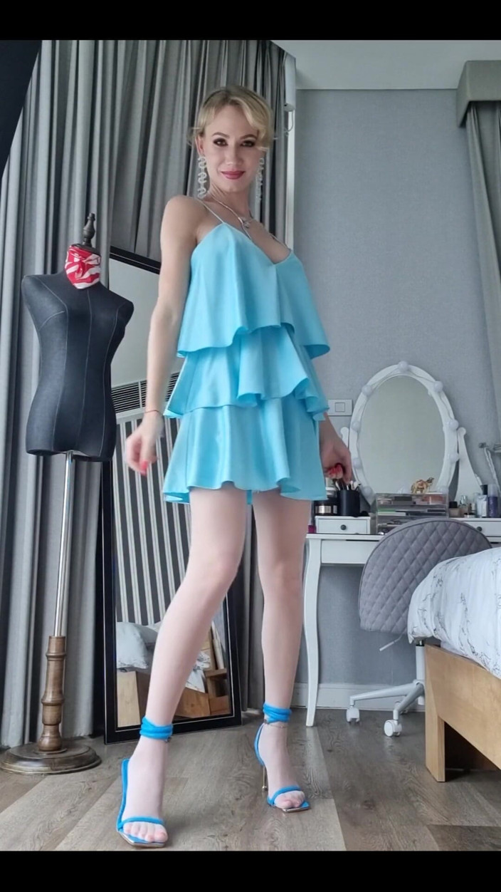 Angel The Dreamgirl: Abito blu