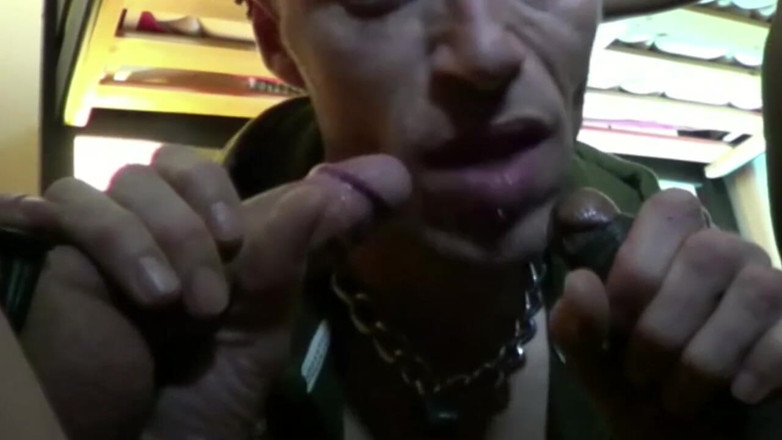 Gaybareback: Gangbang zonder condoom in cruisen in Lyon, deel 3