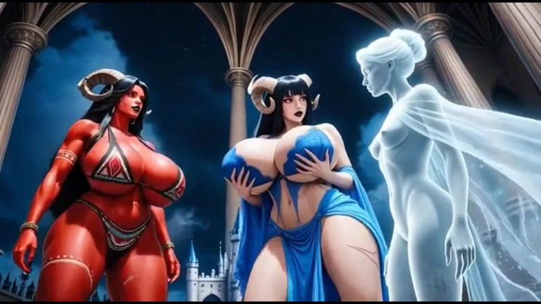 Hot girl dancing: 177 - Королева демонов, наказание ее приспеши, Ai Animation