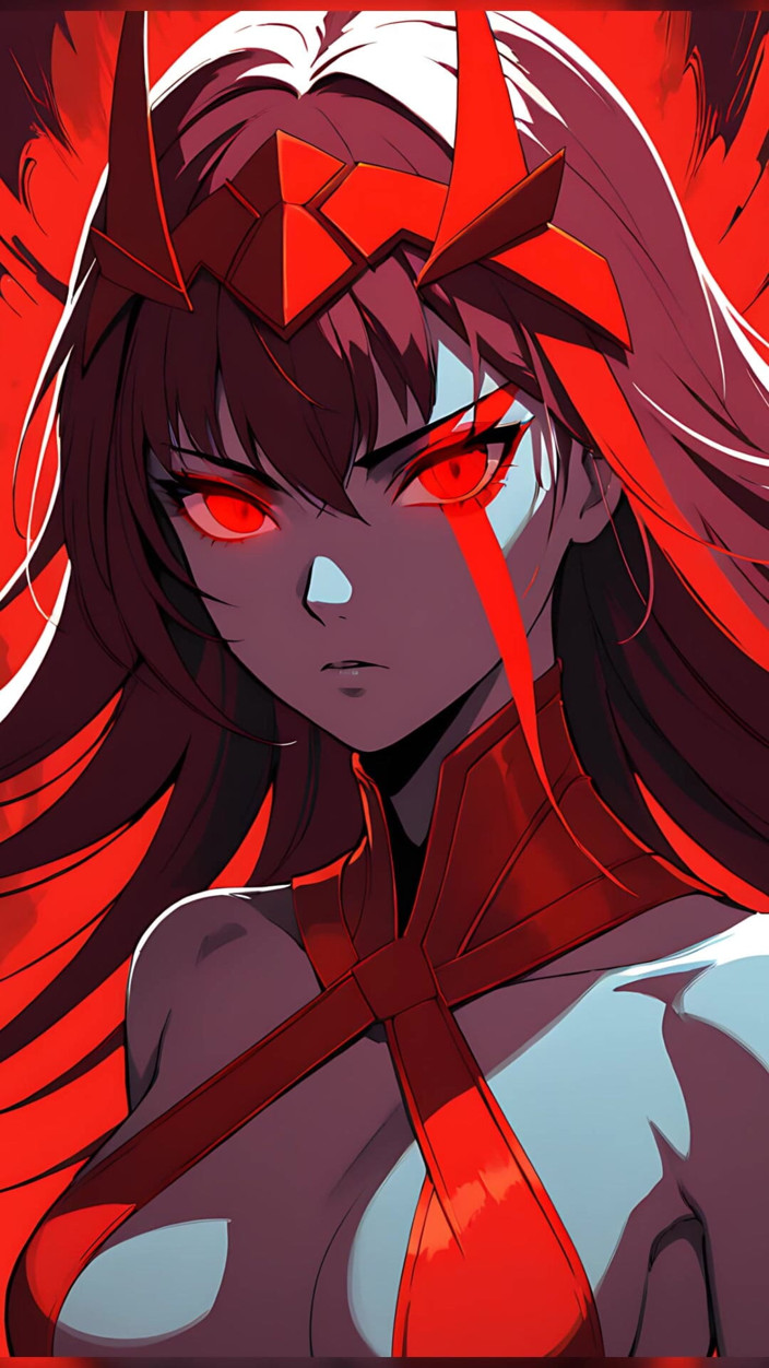 LustRender: नग्न Crimson VIPER घातक आभा स्लाइड शो