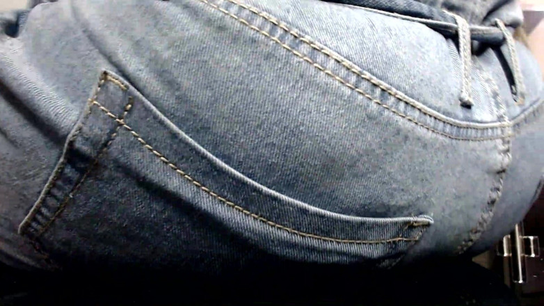 Maeling: Boys Ruined in Jeans Ass-fyxiation with Giant Ass Unknowing