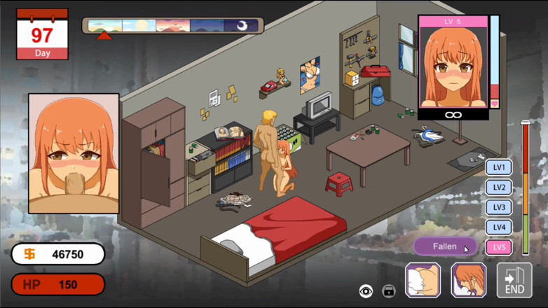 NSFWOtaku: Hentai Game - Handyman Legend - College Girl - cenas H
